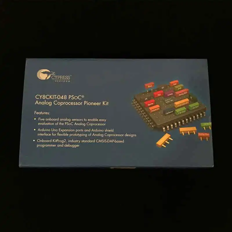 

1 pcs x CY8CKIT-048 ARM Pioneer Kit PSoC Analog Coprocessor CY8CKIT 048