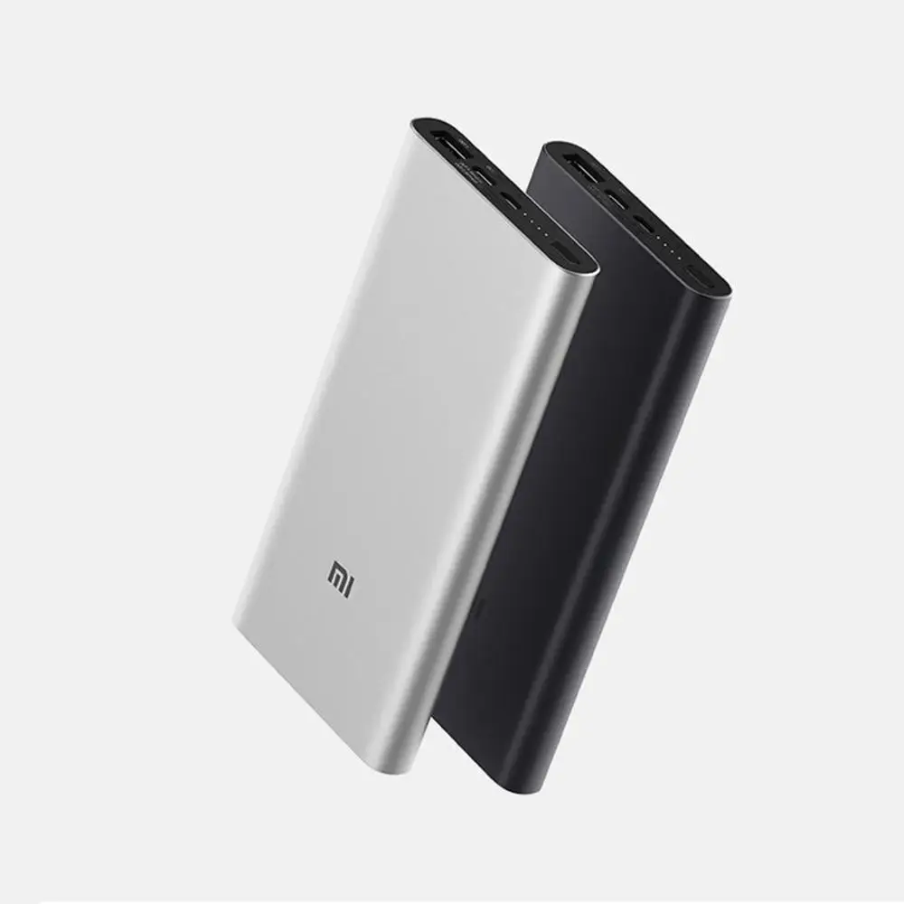 

Xiaomi Mi 10000mAh Power Bank 3 USB-C Fast Charge Two Way Output 10000mAh Powerbank