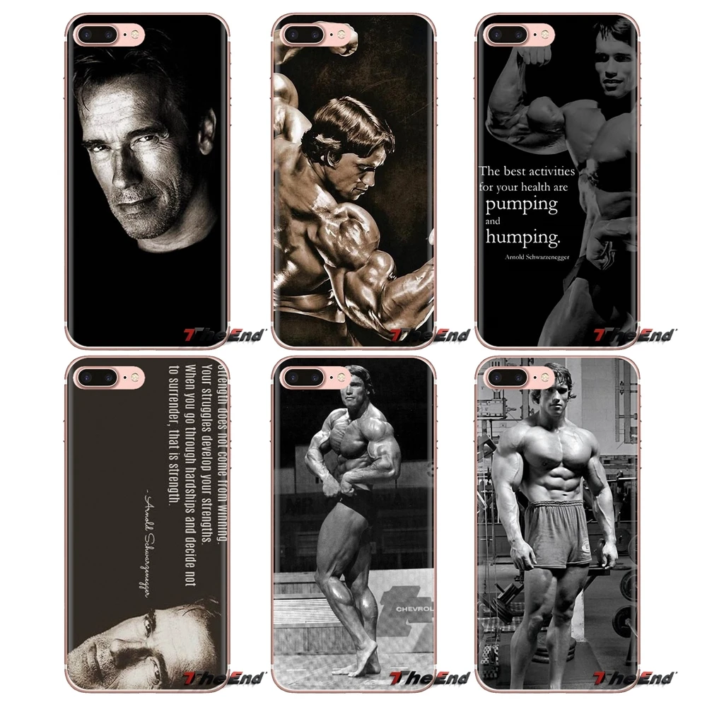 For Xiaomi Redmi 4A S2 Note 3 3S 4 4X 5 Plus 6 7 6A Pro Pocophone F1 Arnold Schwarzenegger Shut Up Transparent Soft Cases Covers |