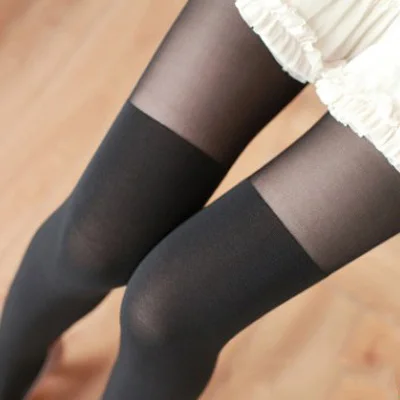 Sexy Medias Lace Up Long Knee Socks Women Over Knee Thigh High Stockings Fashion Ladies Girls Warm Sexy Blend Tights Black White 1pair Style 7
