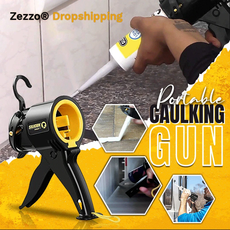 Portable Caulking Gun Compact Sealing Gun Paint Insulating Mastic