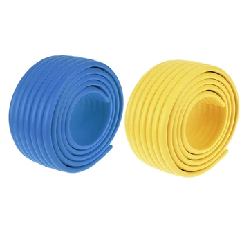 

2 Roll 2M Baby Child Kids Table Desk Furniture Edge Corner Safety Guard Protection Security Protector Wide Cushion Pad Crash Bar