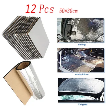 

50*30cm Car Door Engine Hood Noise Insulation Pad For Mitsubishi Lancer 10 ASX Pajero X Ford Focus 2 3 Fiesta Citroen C4 C5 C3