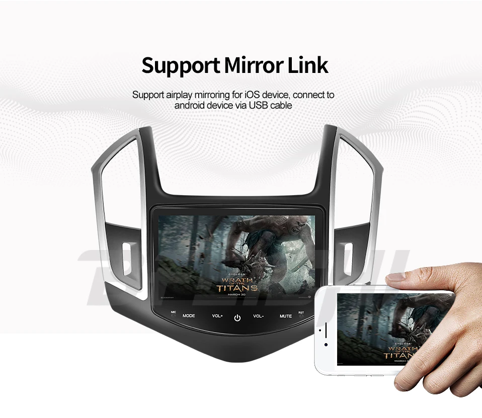 car dvd gps player for Chevrolet Cruze 2013 with radio gps navigation support steering wheel android 9.0 PX6