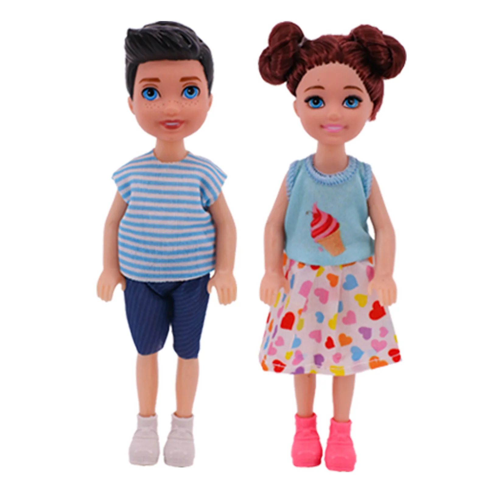 Keelly Doll Clothes Cute Keelly Doll And Clothes Laptops Pets Fit 5 Inch Mini Dolls Accessories For Girl's Toys Gifts