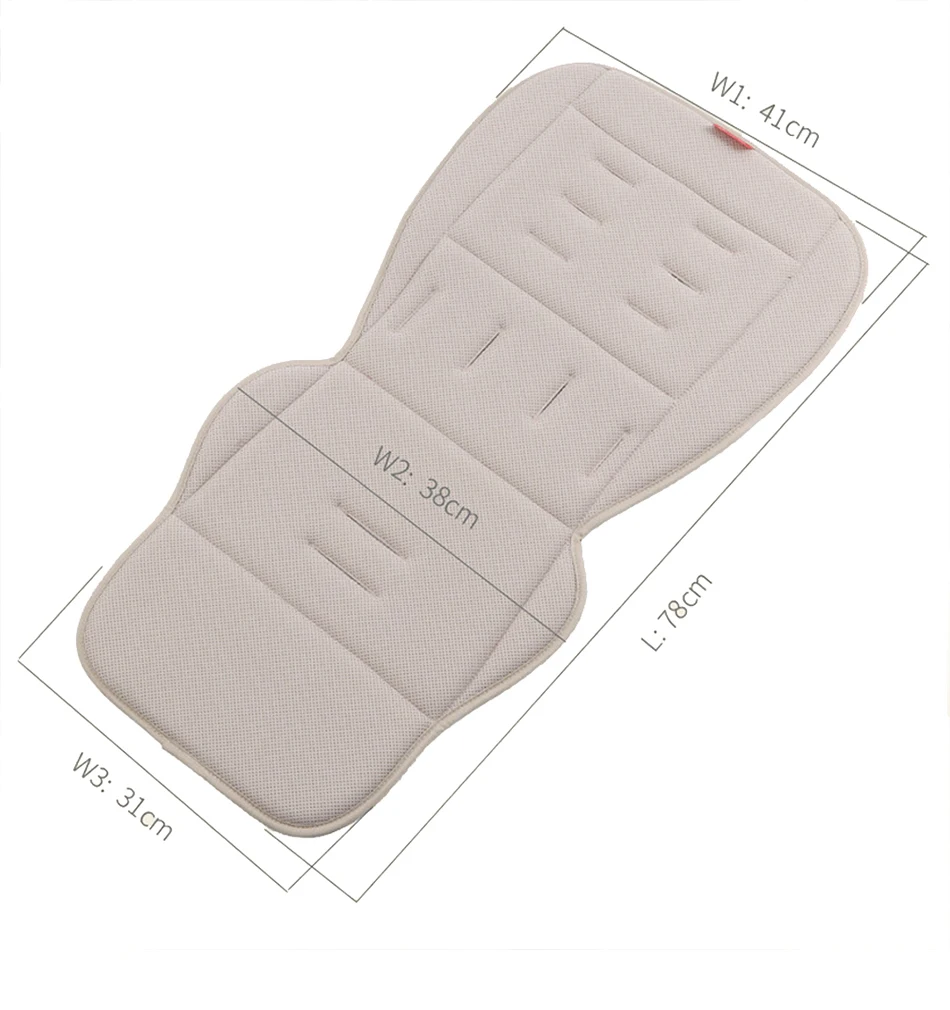 baby stroller accessories and car seat Breathable Stroller Mattress Baby Accessories Universal Carriages Pram Buggy Car Seat Mat Soft Cotton Stroller Seat Cushion Pad Baby Strollers vintage