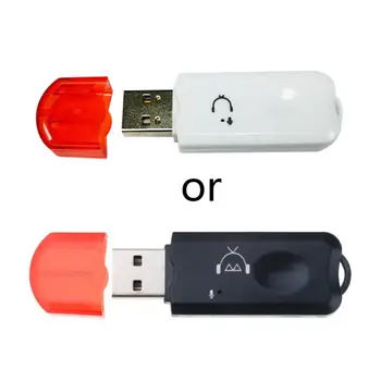 

USB Bluetooth Receiver Wireless Stereo Audio Adapter with Microphone for Car MP3 Player Speaker Transmitter Accessories