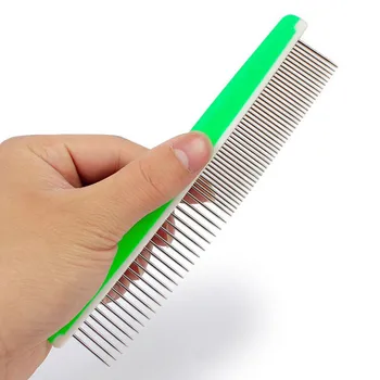 

Dogs Comb Long Fur Removal BrushSparse Dense Double Thick Hair Tooth Row Comb Pets Dog Cat Grooming Combs New Arrival HOT