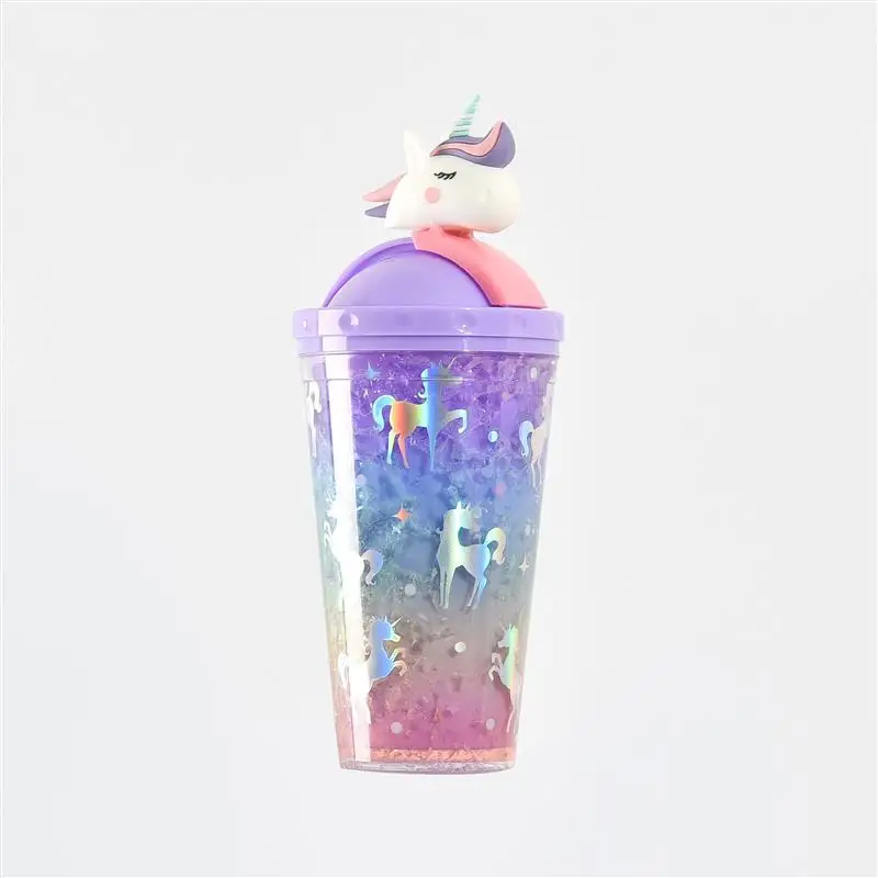 Pura Insulated Straw Cup w/ Sleeve - Unicorn