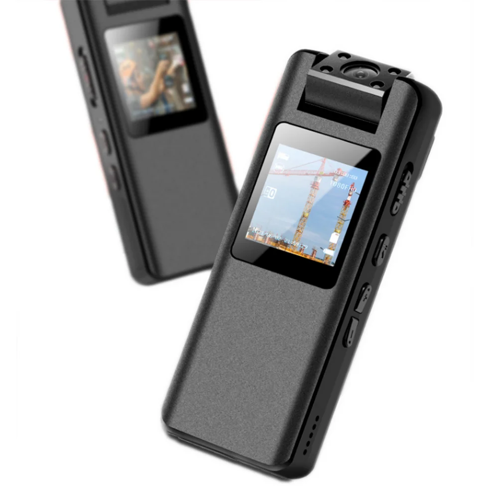 Gravação de Vídeo de Áudio Corpo Pequeno Desgastado Câmera hd 1080p Filmadora Gravação Infravermelho Tela Lcd Dvr dv Apoio 128gb tf Cartão A22 - Image 2