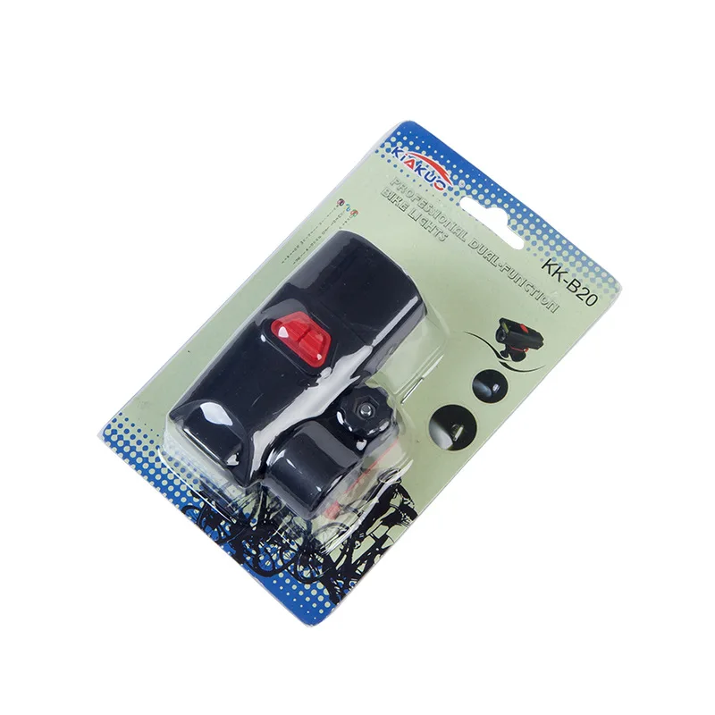 Bike Light Double Lamp Beads Handlebar Headlight Bicycle LED+COB Waterproof High Bright Night Cycling Flashlight