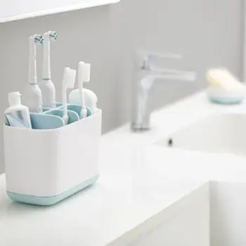 

large Toothbrush Holder Automatic Toothbrush Toothpaste Dispenser Holder Electric Toothbrush Storage Box bathroom Accessories