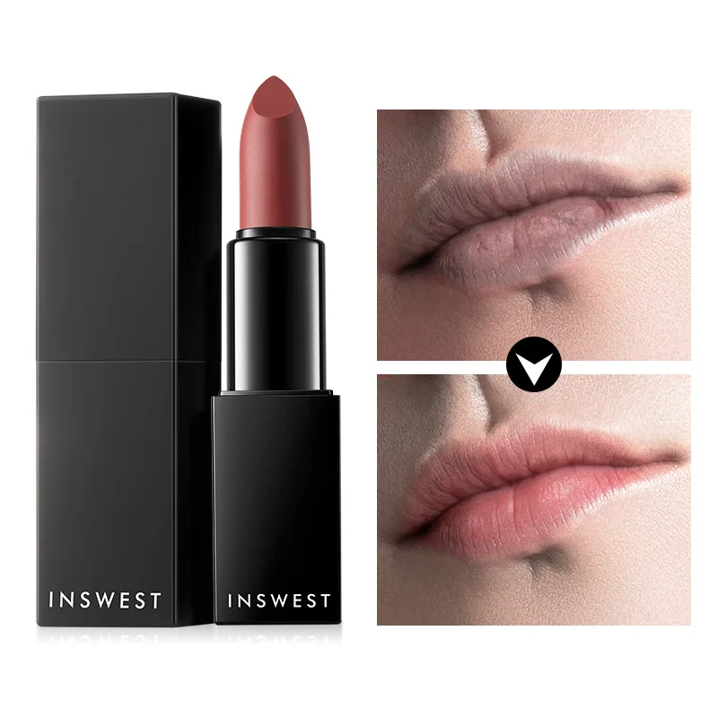 Мужские матовые водостойкие палочки для губ меняющие цвет бальзам косметика