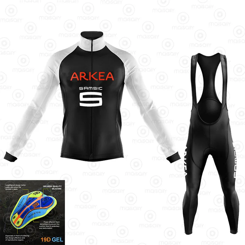 

Cycling Jersey Set 2020 Pro Team ekoing Long Sleeve Spring Cycling Clothing Mtb Roupa Ciclismo Hombre Triathlon Cycling Set