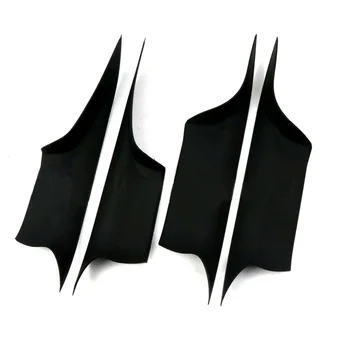 

4PCS Door Interior Inner Handle Pull Carrier Cover Fit BM W F01 F02 2008-2015