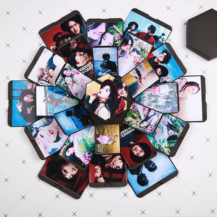 Surprise Explosion Couple Box Lovely Memory Anniversary Scrapbook DIY Photo Album Wedding Valentine's Day Gifts Party Supplies | Дом и сад