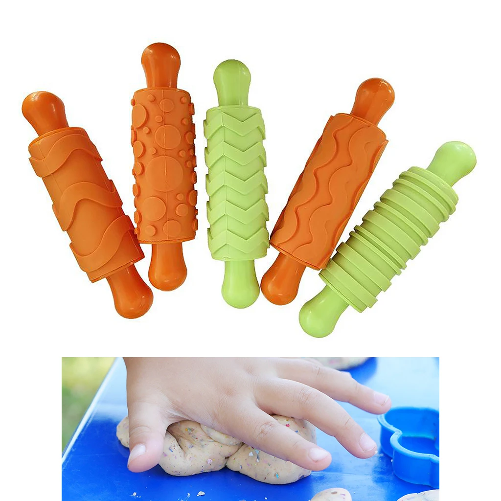 5pcs Tools Kit DIY Mold Modeling Clay Accessories Set Cutters Moulds