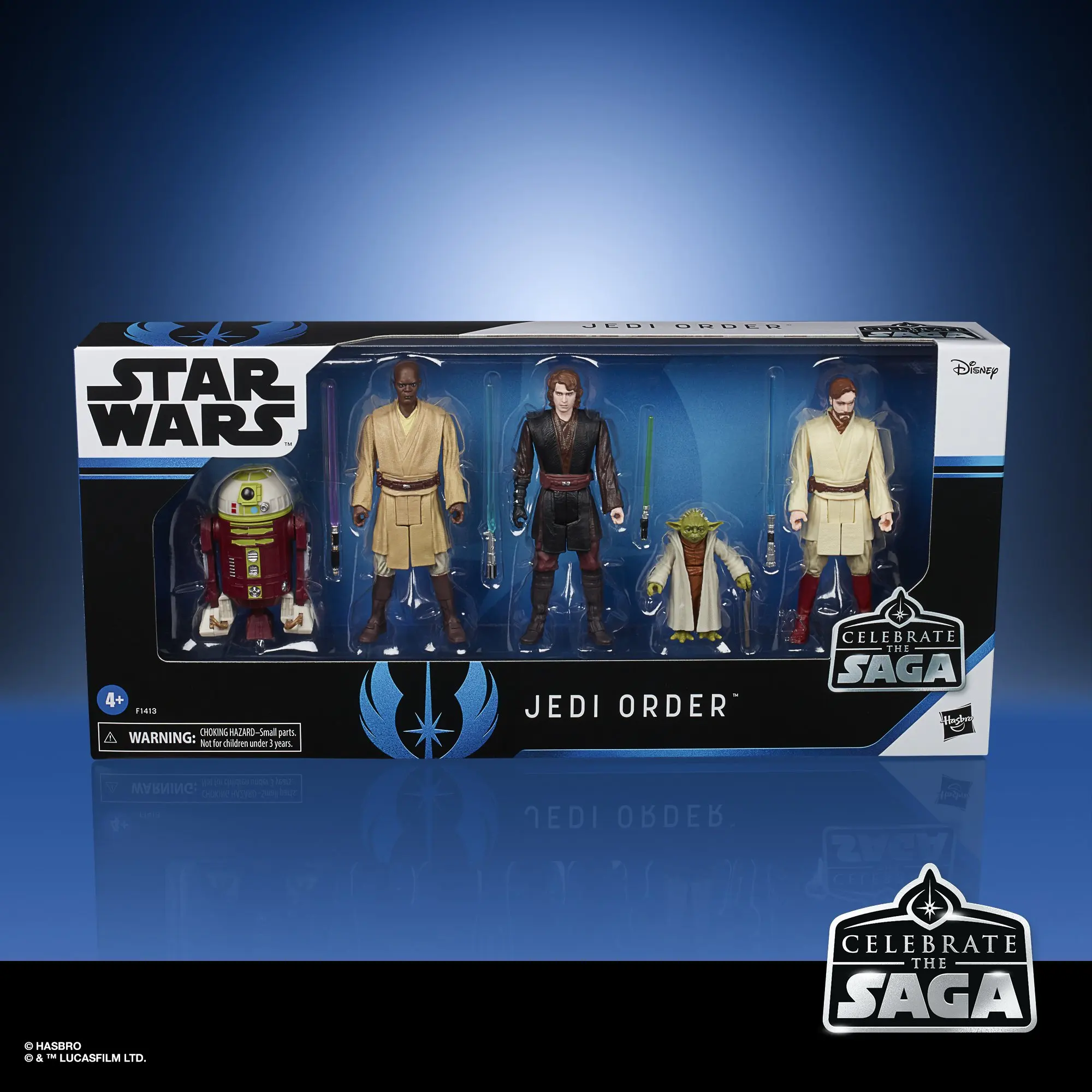 

3.75inch Hasbro Star Wars CTS Celebrate the Saga Jedi Order 5-Pack Anime Action & Toy figures Model Toys For Children