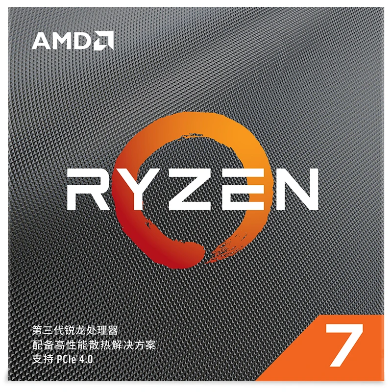 Процессор AMD Ryzen 7 3700X R7 3700X3,6 GHz Восьмиядерный синтеидальный процессор 7NM L3 = 32M 100-000000071 Socket AM4 и с вентилятором