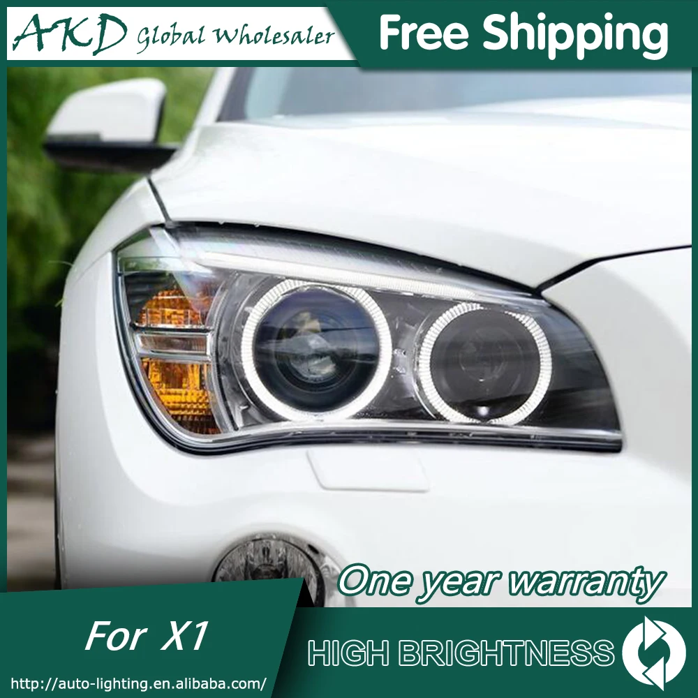 Фары для автомобиля BMW X1 2011-2015 E84 DRL дневные ходовые огни Головной фонарь