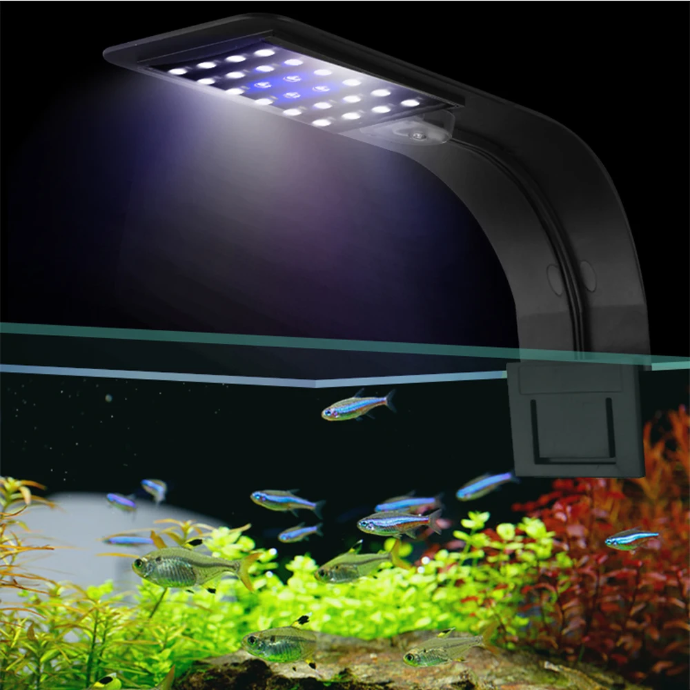 Super Bright LED Aquarium Lights Plants Grow Light 5W/10W Aquatic Freshwater Lamps Waterproof Clip on Lamp For Fish Tanks|led plant grow light|grow