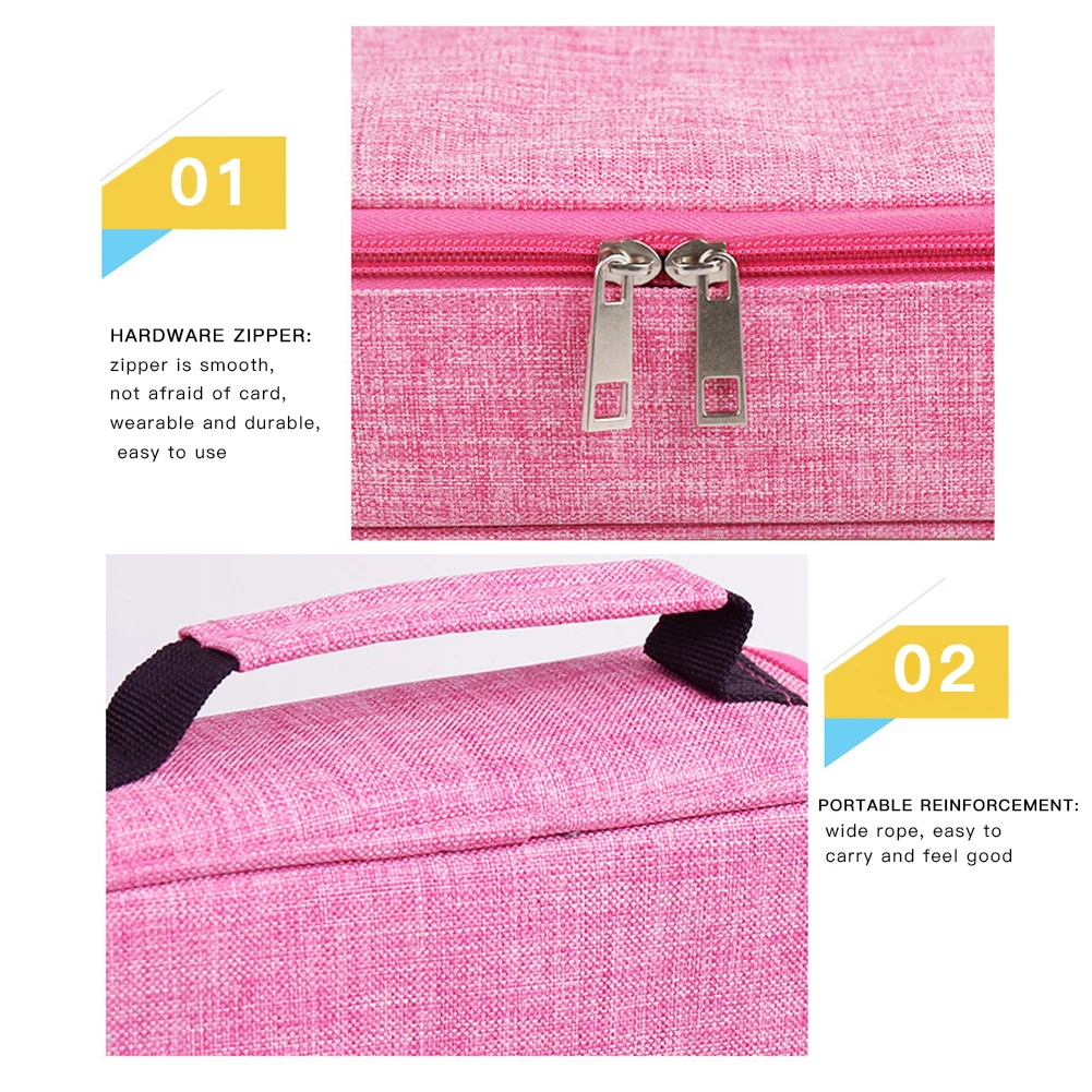 Цветной чехол для карандашей с 72 отверстиями вместительный милый художественная