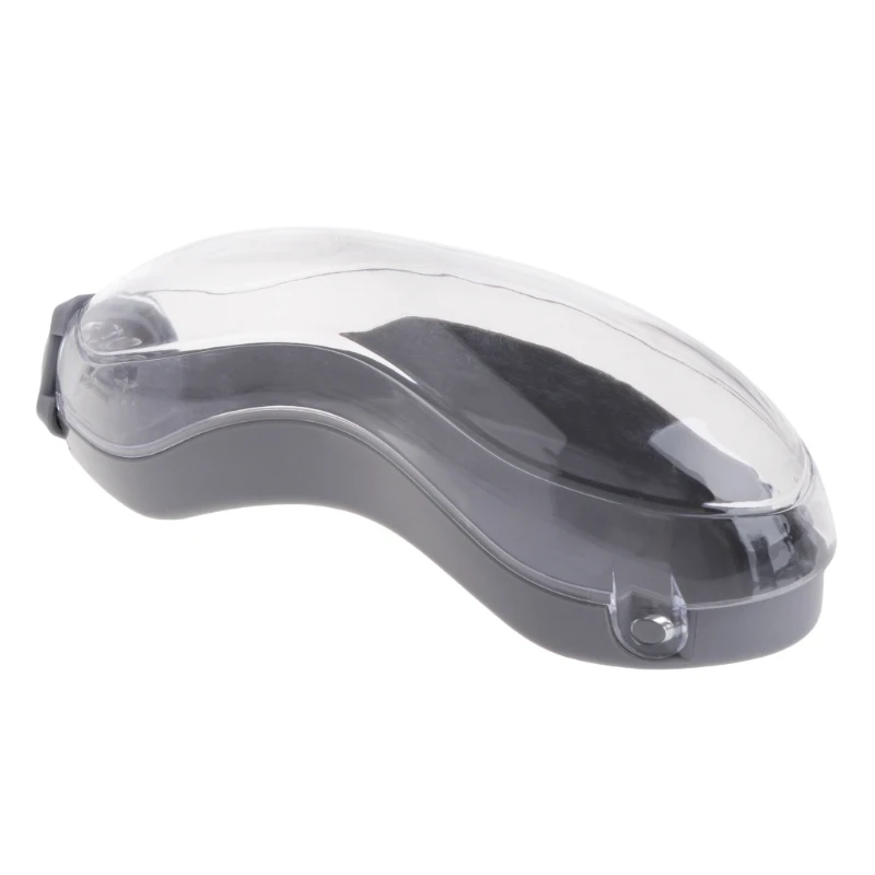 Transparent Swim Portable Unisex Anti Fog Protection Waterproof Glasses Box Portable Swimming Goggle Packing Box Plastic Case swimming goggle box