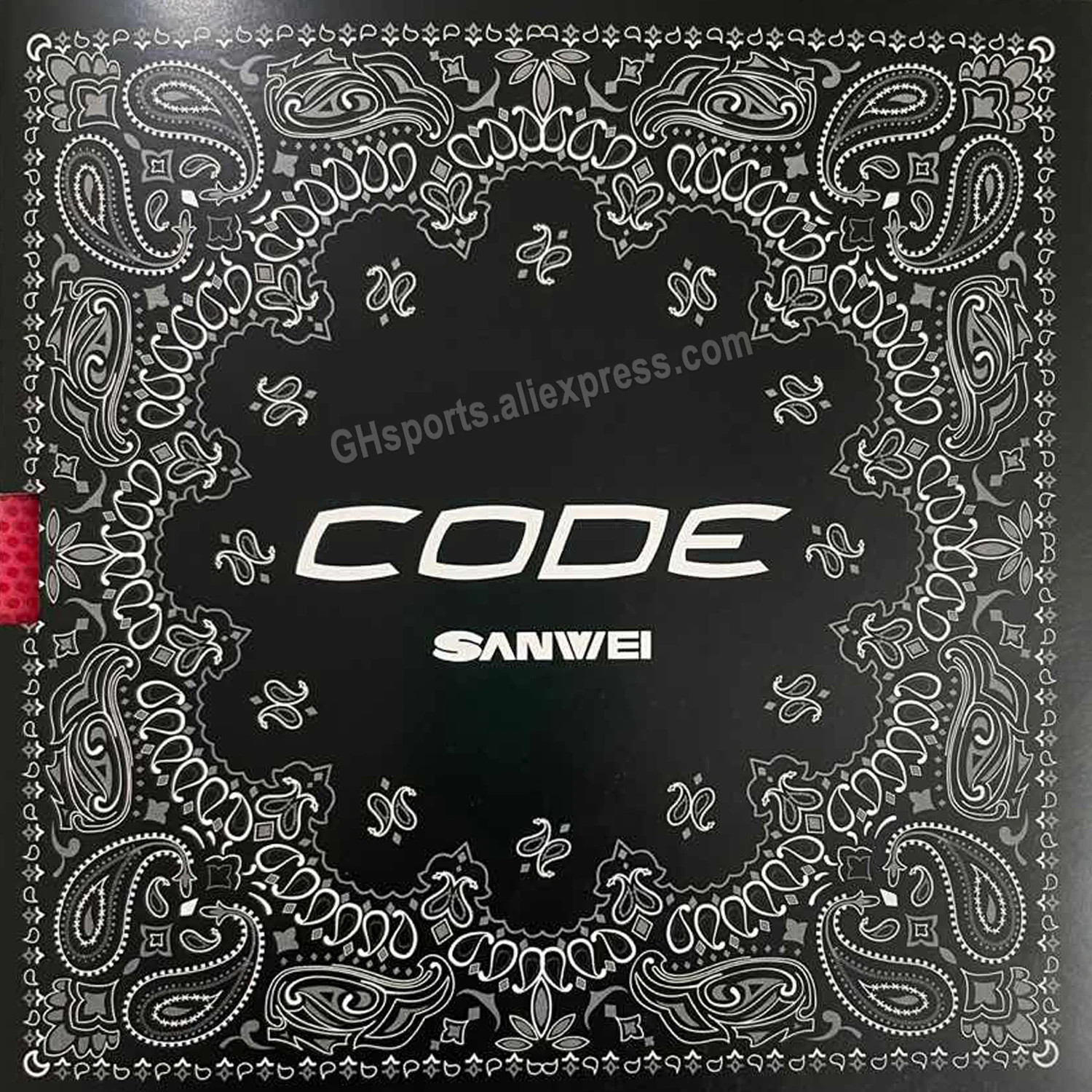 Резина для настольного тенниса Sanwei CODE Long Pips Out без губки Topsheet OX | Спорт и