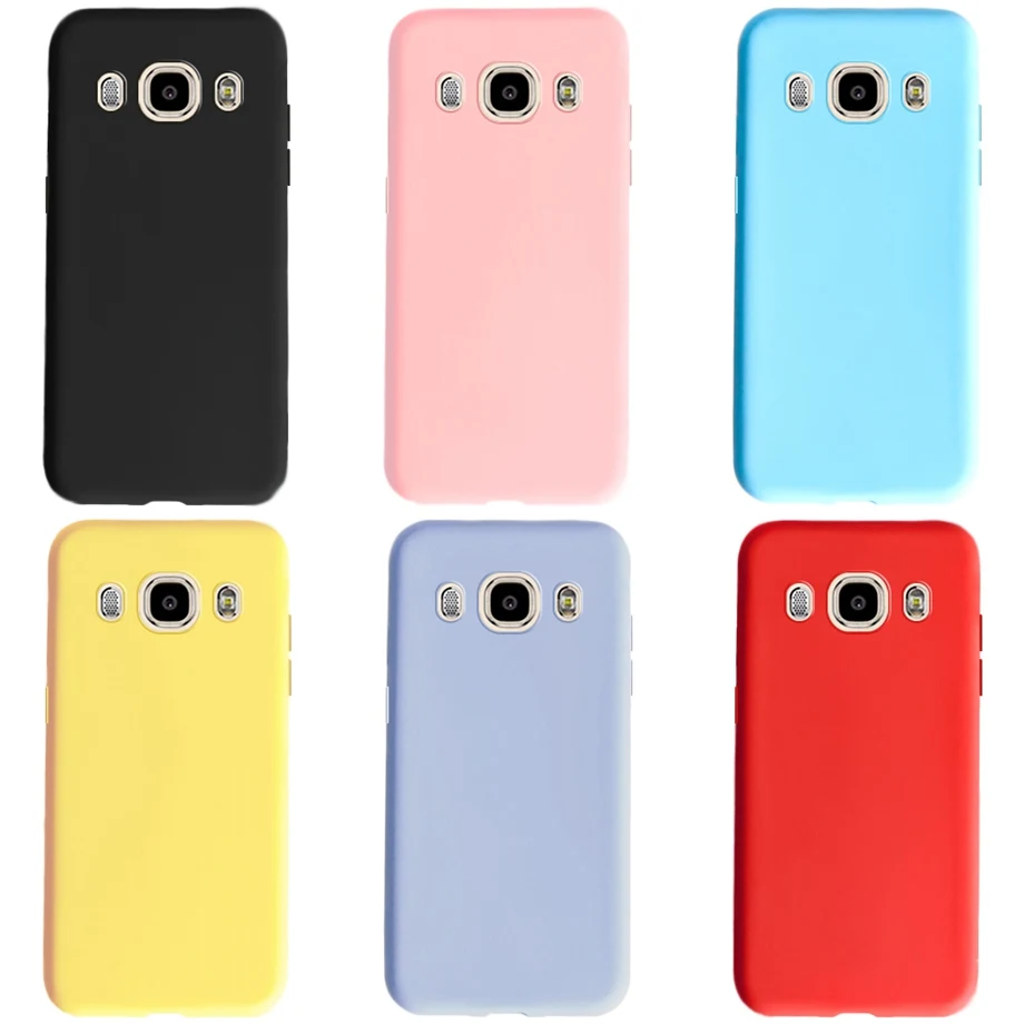 Funda de para Samsung Galaxy J7 2016 J710 J710F, carcasa de silicona de Color funda de teléfono de TPU suave para Samsung J7 2016|Fundas antigolpes para teléfono| - AliExpress