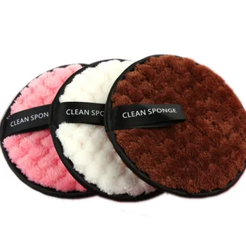 

Newest Reusable Makeup Remover Pads Cotton Make Up Removal Sponge Cotton Cleaning Pads Tool Discos Desmaquillante Reutilizable