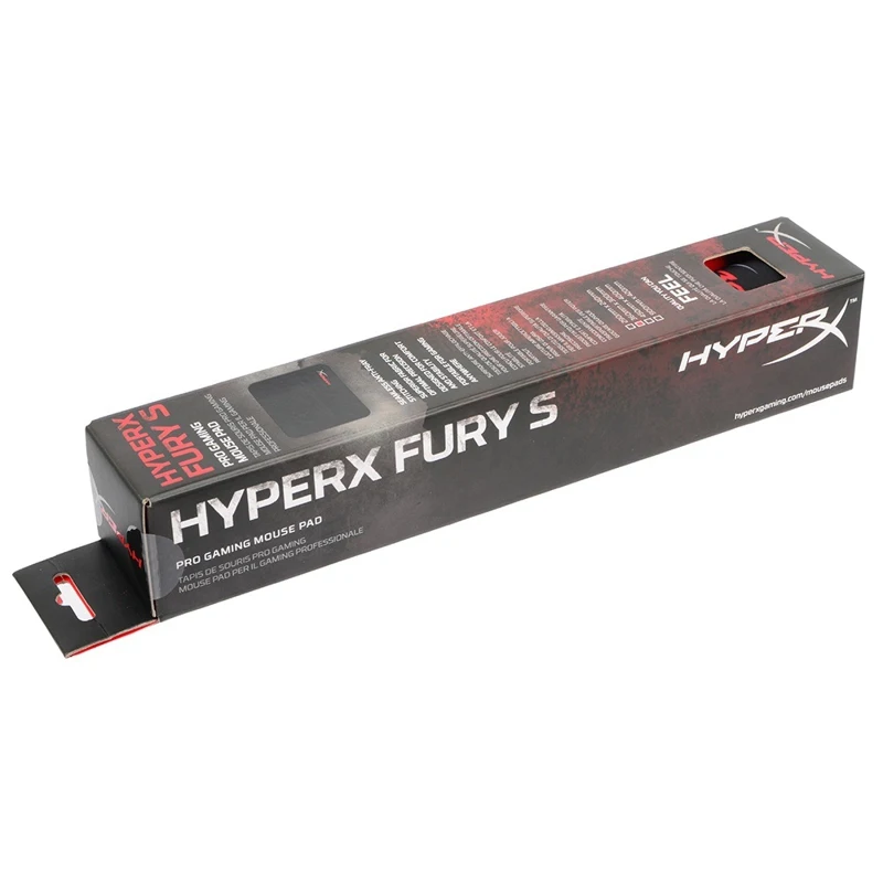 Коврик HyperX Fury S Pro(M) Medium HX-MPFS-M ткань/резина, 360 х 300 х 4 мм, цвет: черный