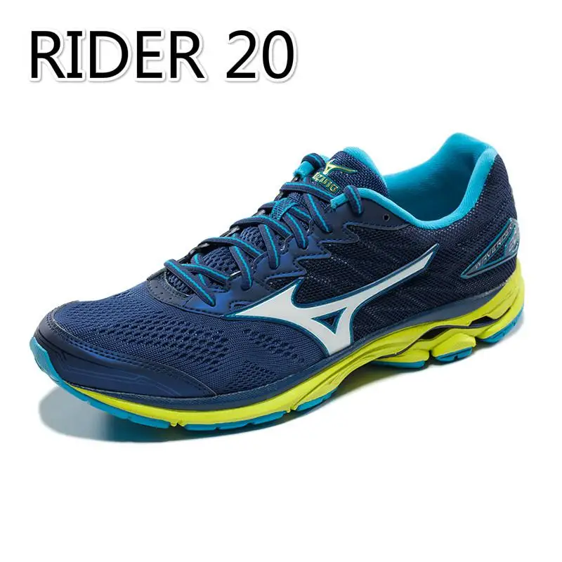 Оригинальные Mizuno Wave Creation Rider Sky Pro спортивная обувь для мужчин поддержка подушки спортивная обувь кроссовки для бега - Цвет: J1GC170307