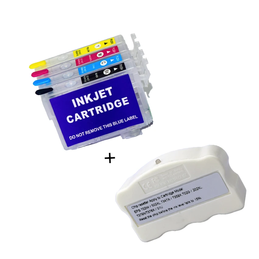 Сброс чипа Europe 502XL 603xl и картридж с чернилами без для Epson XP 5100 5105 xp 4100 WF 2860 2865
