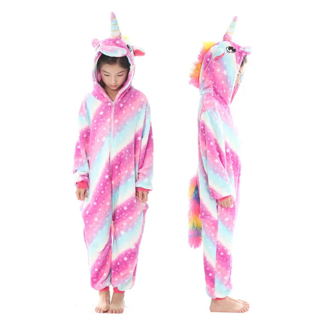 Flannel-Children-kigurumi-Pajamas-Set-Winter-Hooded-Animal-Unicorn-Pikachu-Stitch-Kids-Pajamas-For-Boys-Girls.jpg_640x640