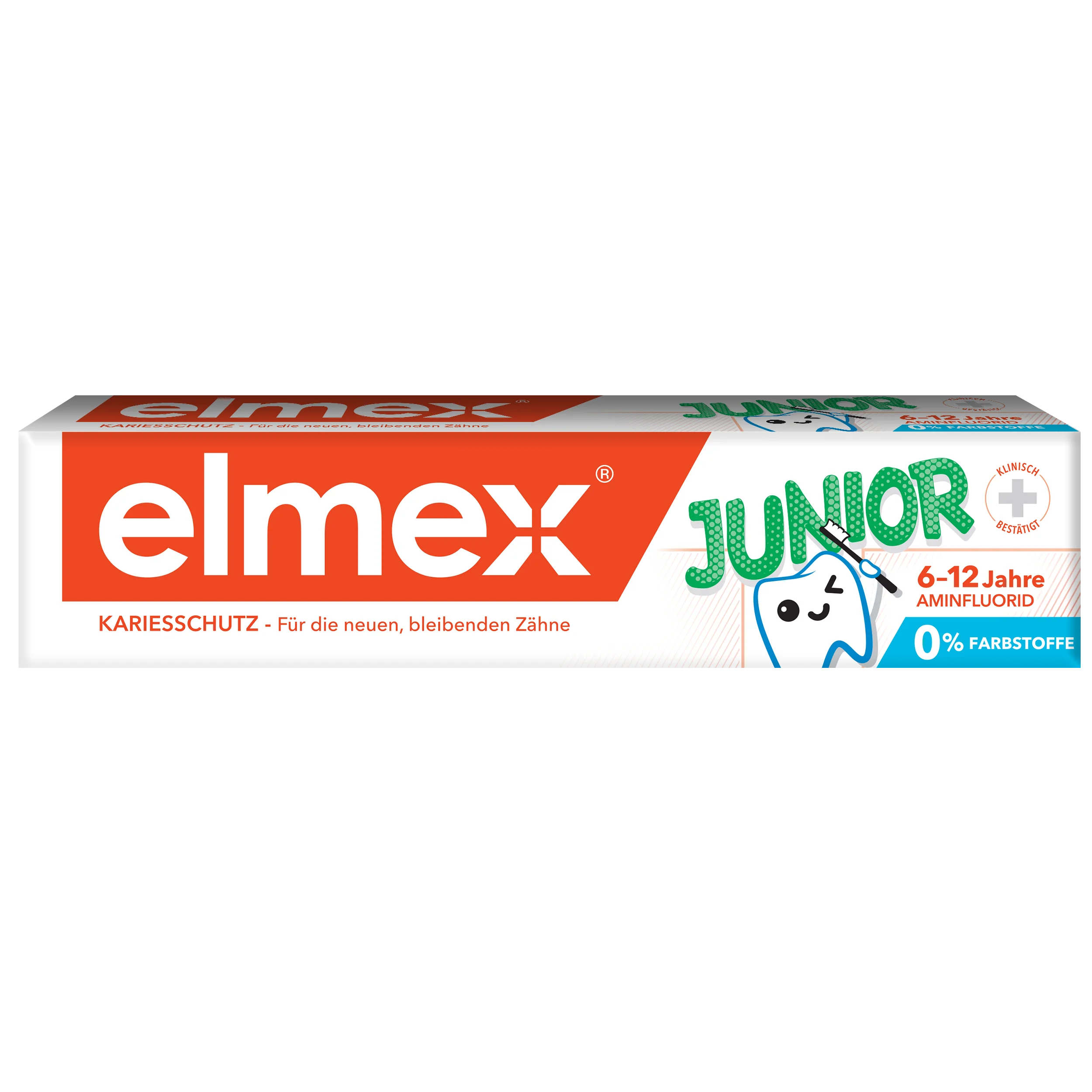 COLGATE ELMEX JUNIOR TOOTHPASTE FOR CHILDREN 6 12 YEARS, 75 ML TOOTHPASTE ORAL HYGIENE TOTHPASTE