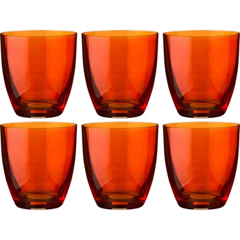

Set of 6 glasses Kate 300 ml . Height = 9 cm.