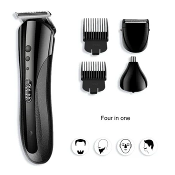 

Men Professional Electric Wireless Electric Shaver All In One Hair Clipper Hairdressing Cut Rechargeable Nose Hair Trimmer Tool