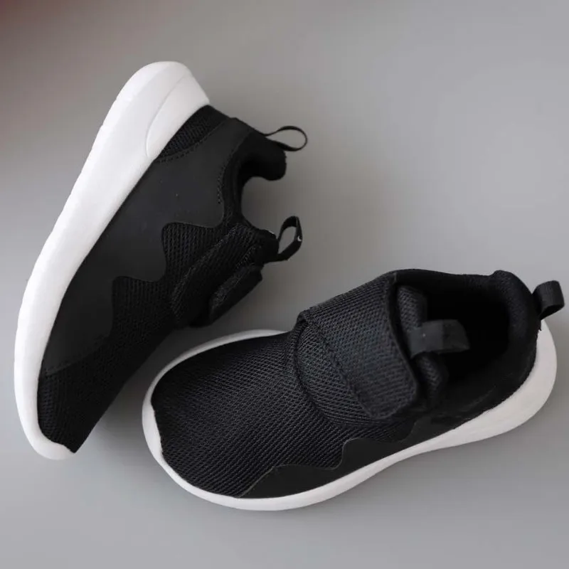 Autumn New Fashionable Net Breathable Pink Leisure Sports Running Shoes for Girls White Shoes for Boys Brand Kids Shoes