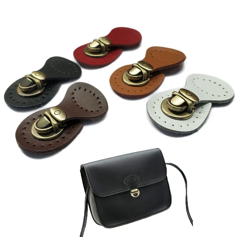 1Pc Leather Bag Lock Multicolor Button Fasteners Snap Buckles Replacement  Handmade Bag DIY Clasp Accessories Women Handbag Clasp - AliExpress