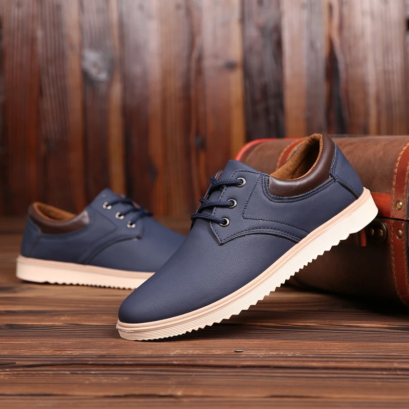2019 nuevos de herramientas para Hombre Zapatos casuales trabajo impermeables antideslizantes Hombre Zapatos de otoño cálidos para informales de hombre| - AliExpress