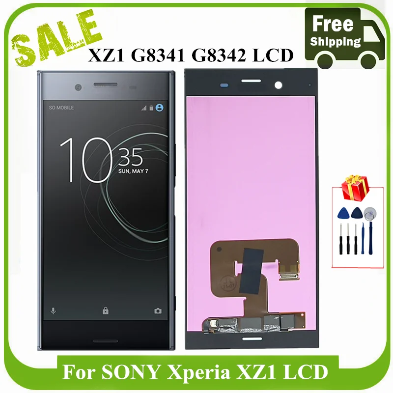 Оригинальный ЖК-дисплей 5 2 дюйма для SONY Xperia XZ1 сменный с сенсорным экраном LCLCD