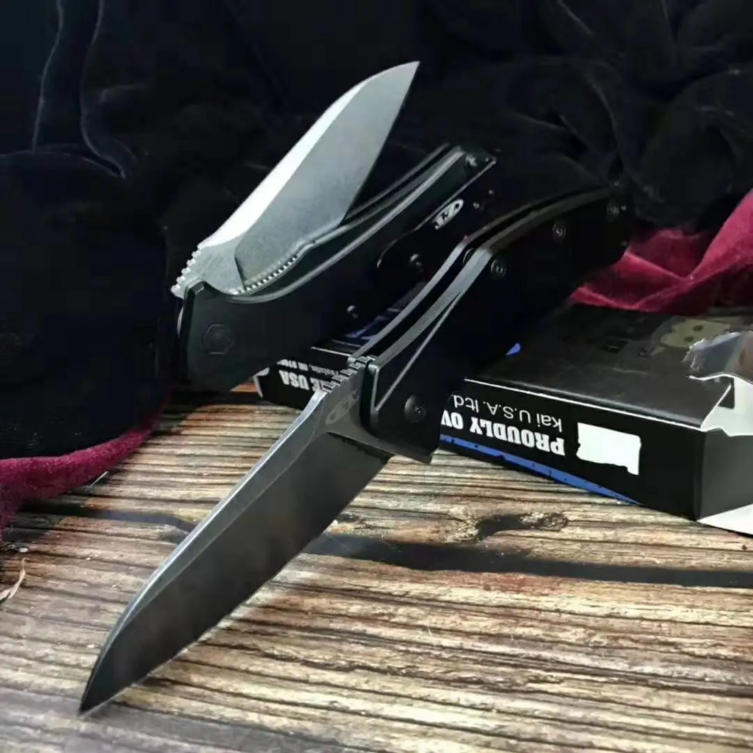 Новое поступление тактический складной Ножи 9Cr13Mov лезвие Алюминий сплав ручка Отдых на природе с раскладным механизмом охотничий Карманный выживания нож, инструмент для повседневного использования