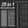 Screwdriver Kit 24 Precision Magnetic Bits DIY Dismountable Screw Driver Set Mini Tool Case For Smart Home PC Phone Repair ► Photo 1/6
