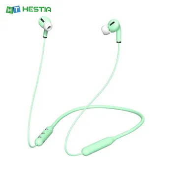 

K33 Bluetooth 5.0 Neckband Bluetooth Headset Sports In-ear Neck-mounted Headphone Speaker Multi-color Macaron Handsfree Earphone