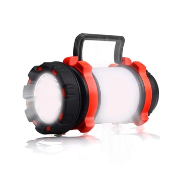 

Hot Sale Rechargeable LED Camping Light USB Flashlight Dimmable Spotlight Work Light IPX4 Waterproof 600Lm Lantern Emergency Pow