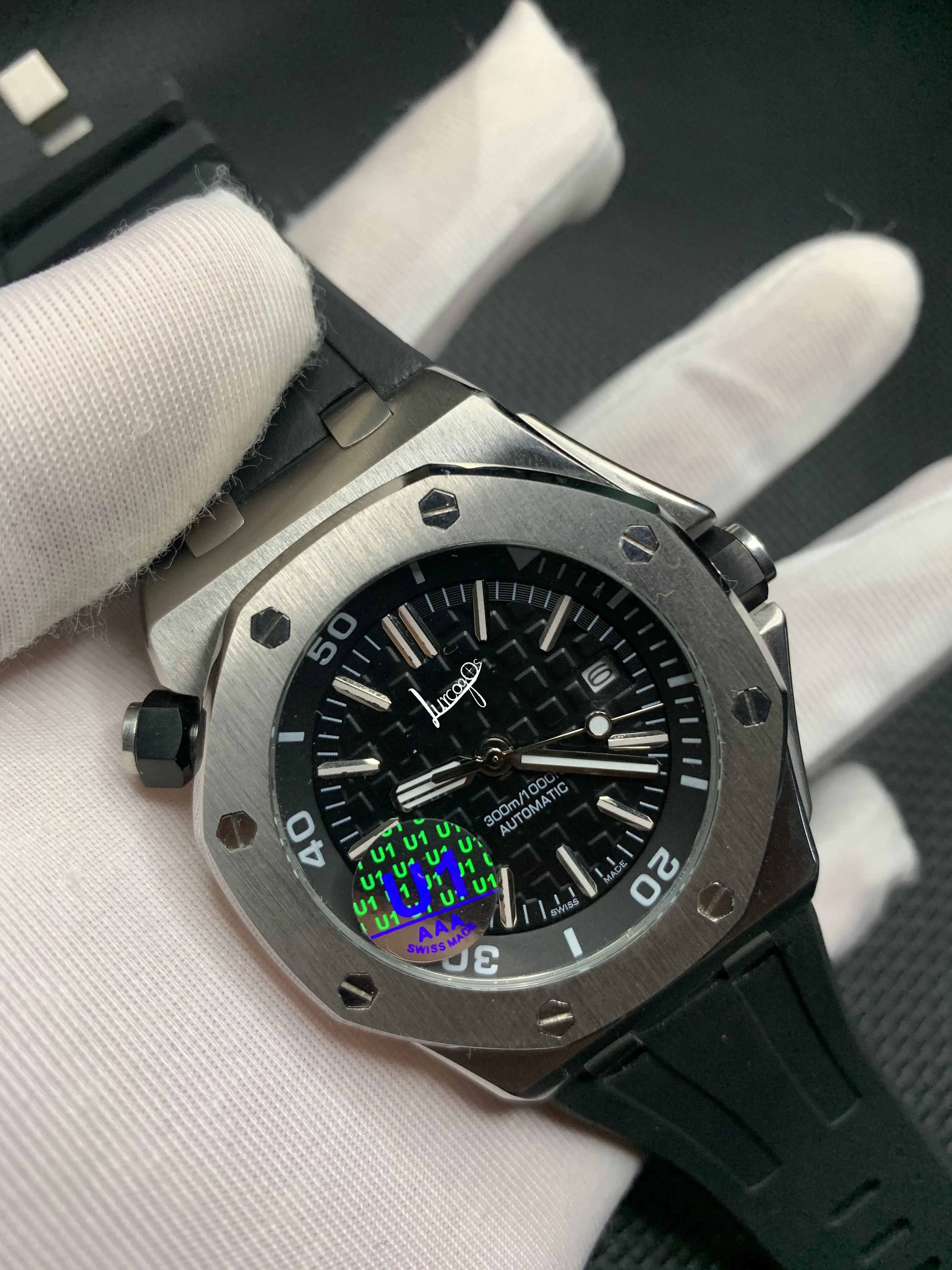 

Designer watch mechanical automatic luxury brand A-P style limited ro-yal watch 15407 watch 42mm men's AAA