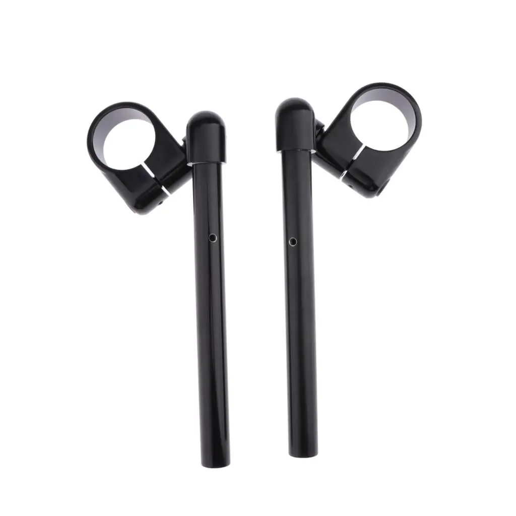 37mm CNC Alloy Handlebars Grips Adjustable Clip On Fork for Motorbike Motocross Universal Fits For Honda Yamaha 