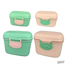 Детские Еда хранения молока с дозатором для молочной смеси в виде порошка, герметичный контейнер для коробок для закусок