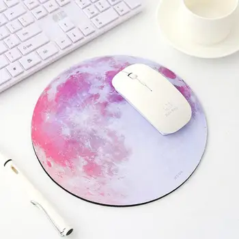 

Round Mouse Pad Planet Series Mat Earth/Pluto/Venus/Mars/Mercury/Jupiter//Rainbow Moon/Black Moon Computer Accessories