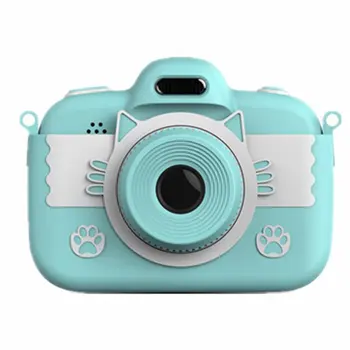 

C7 Cute Cartoon Children Camera High Definition Front And Rear Dual Camera Mini Portable Digital Camera Toy With 8G Memory Card